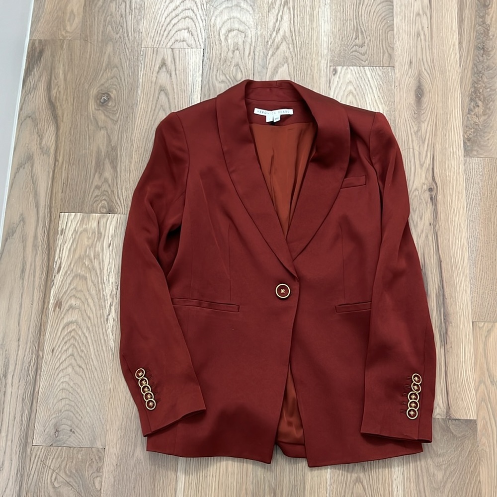 Veronica Beard Rust Blazer